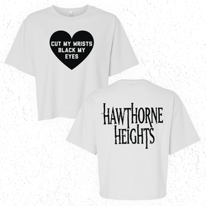 Hawthorne Heights - Heart Crop Top