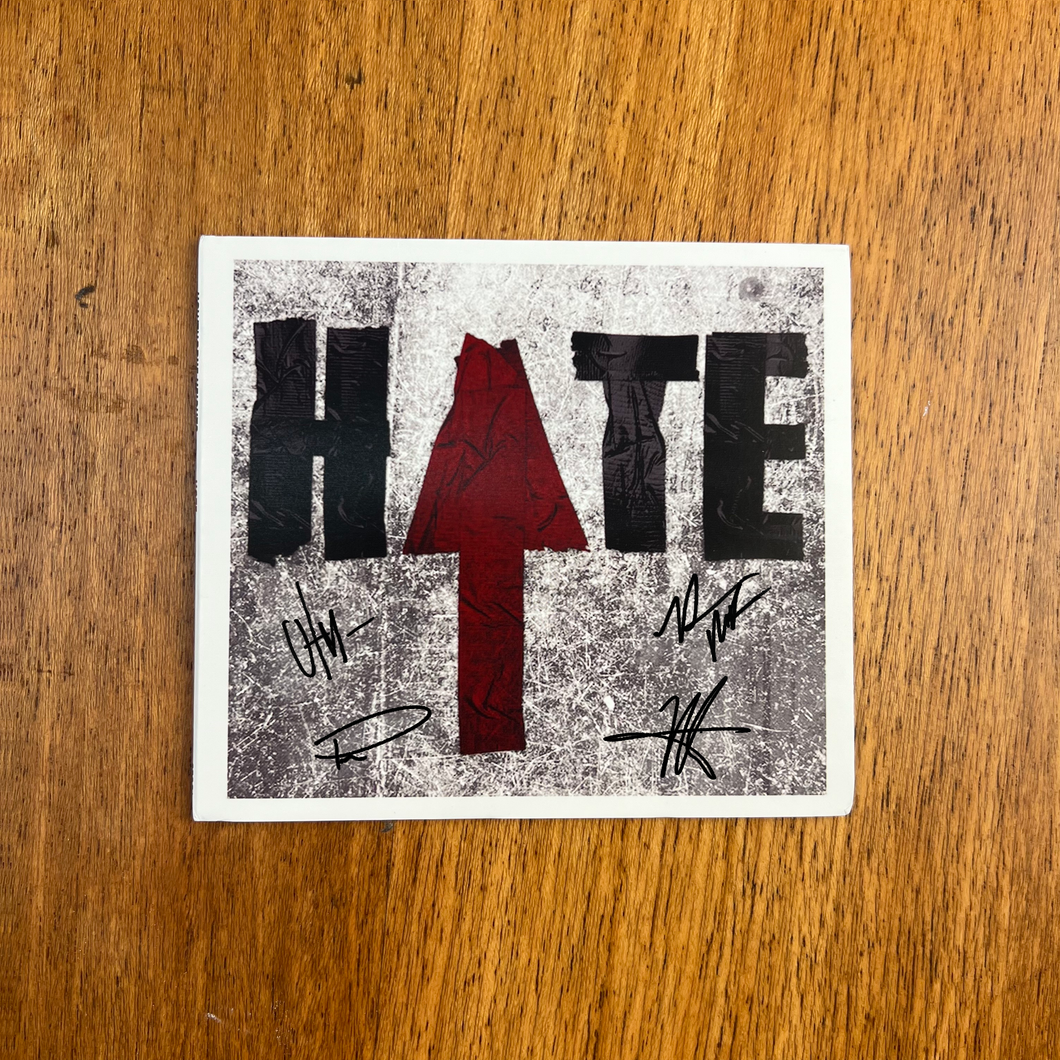 Hawthorne Heights Signed HATE CD