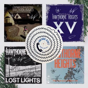 Hawthorne Heights Autographed Vinyl and Slipmat Combo