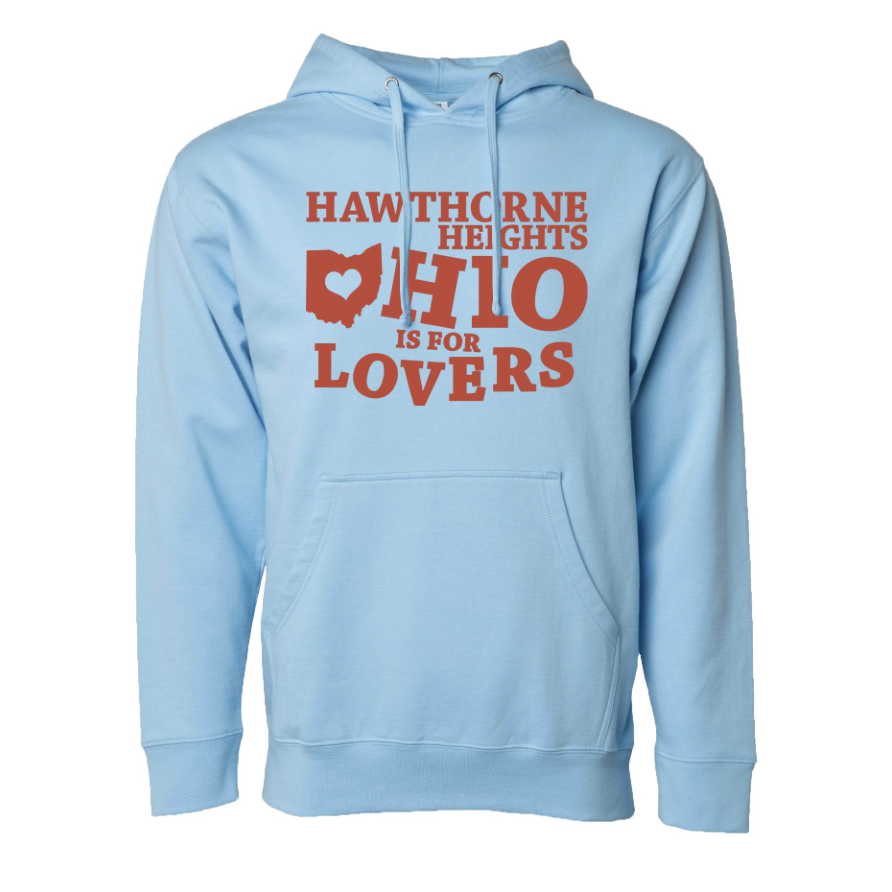 Hawthorne Heights Ohio Is For Lovers 2004 Color Edition Hooded Sweatshirt