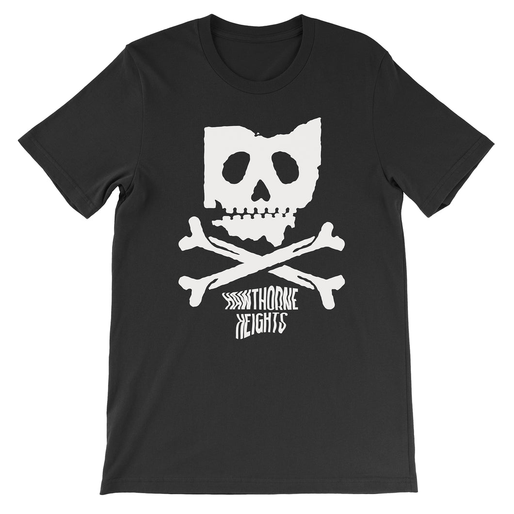 Hawthorne Heights - Ohio Skully T-Shirt - Black